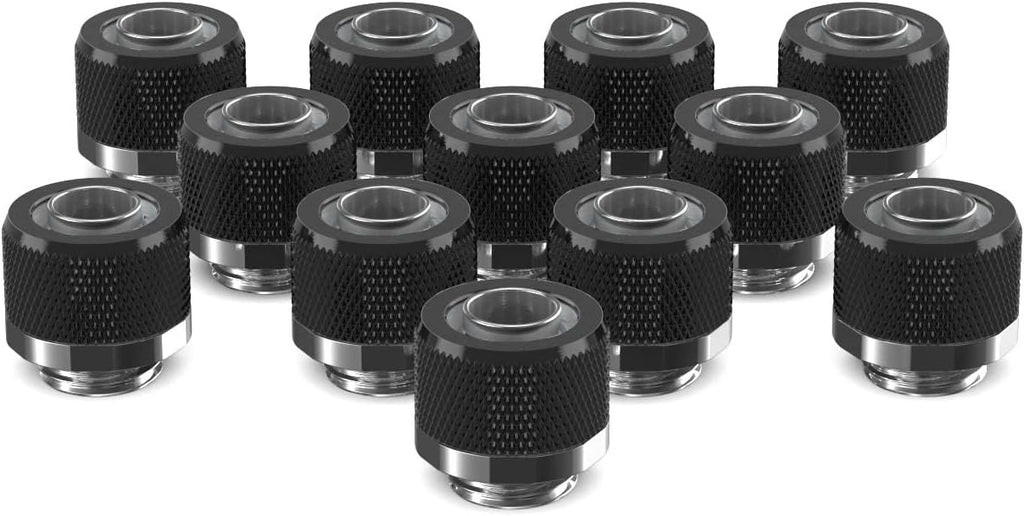 3/8in. x 1/2in. Compression Fitting 12 Pack Candy Purple E19358