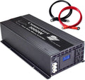 3000 Watt Pure Sine Wave Inverter 12V to 110V 120 Volt with Dual US Outlet and LCD Display M3315