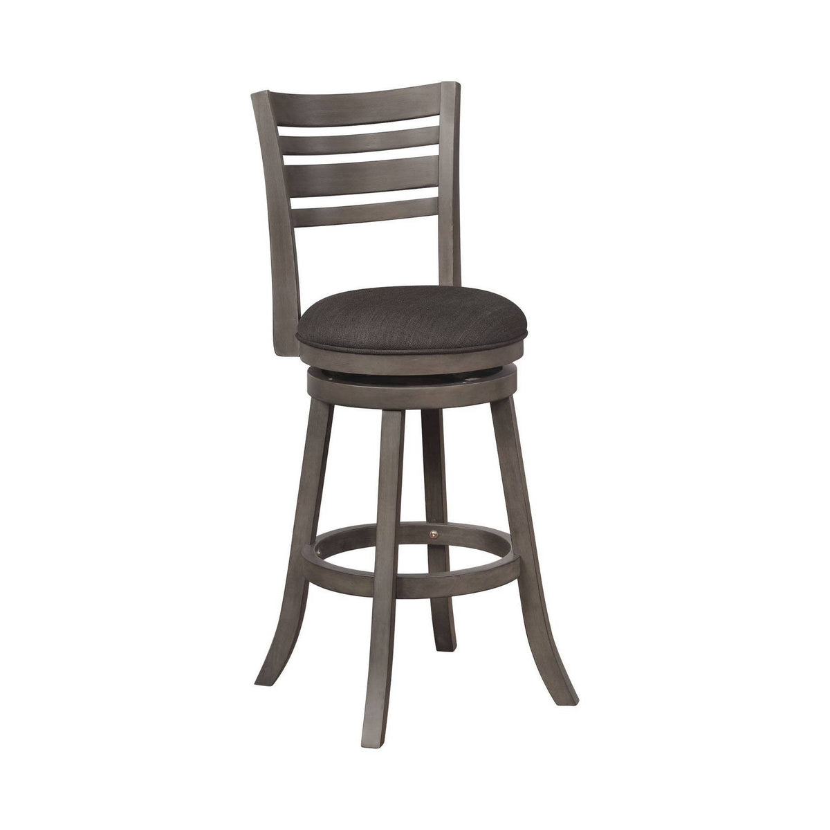 Gray Swivel Barstool E159