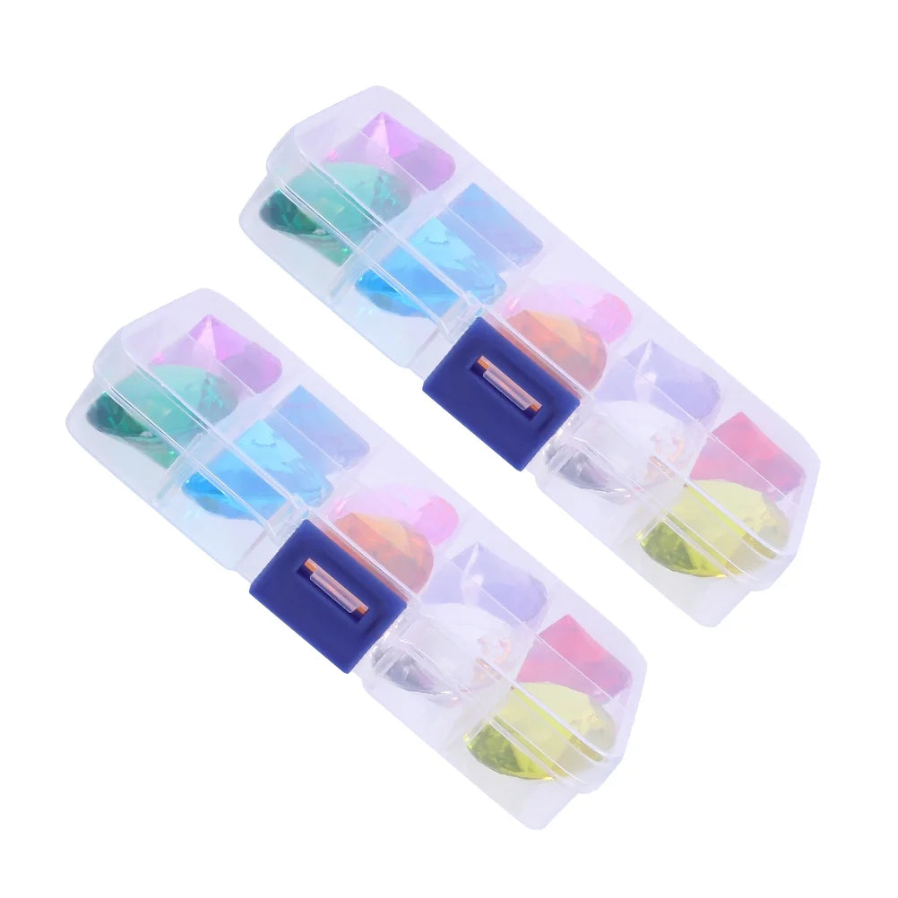 2 Boxes Big Colorful Diamond Toy A94733