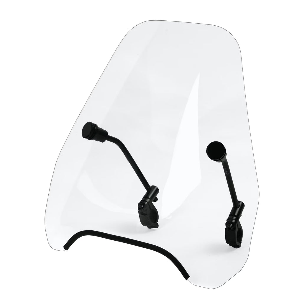 15" Clear Tinted Windscreen Windshield for 7/8" or 1" Handlebars O4173