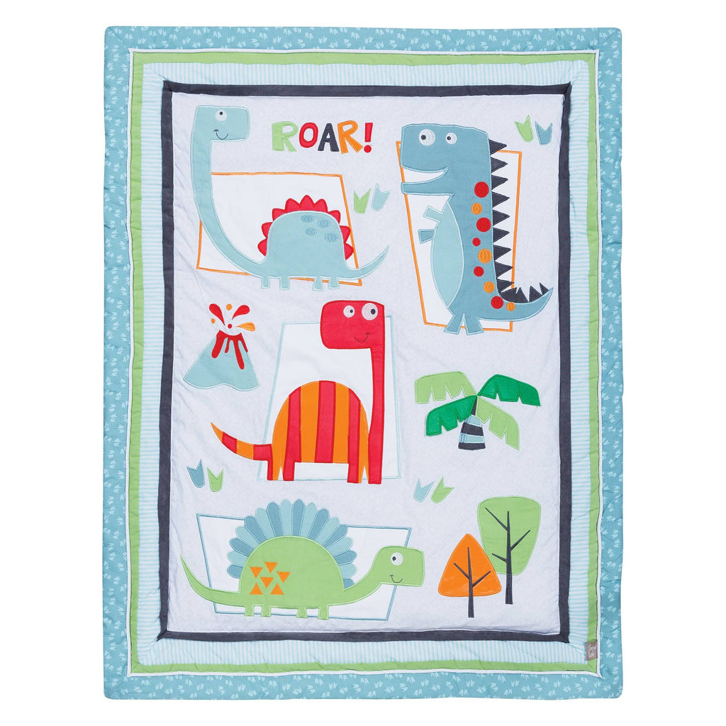 3 Piece Crib Bedding Set K606