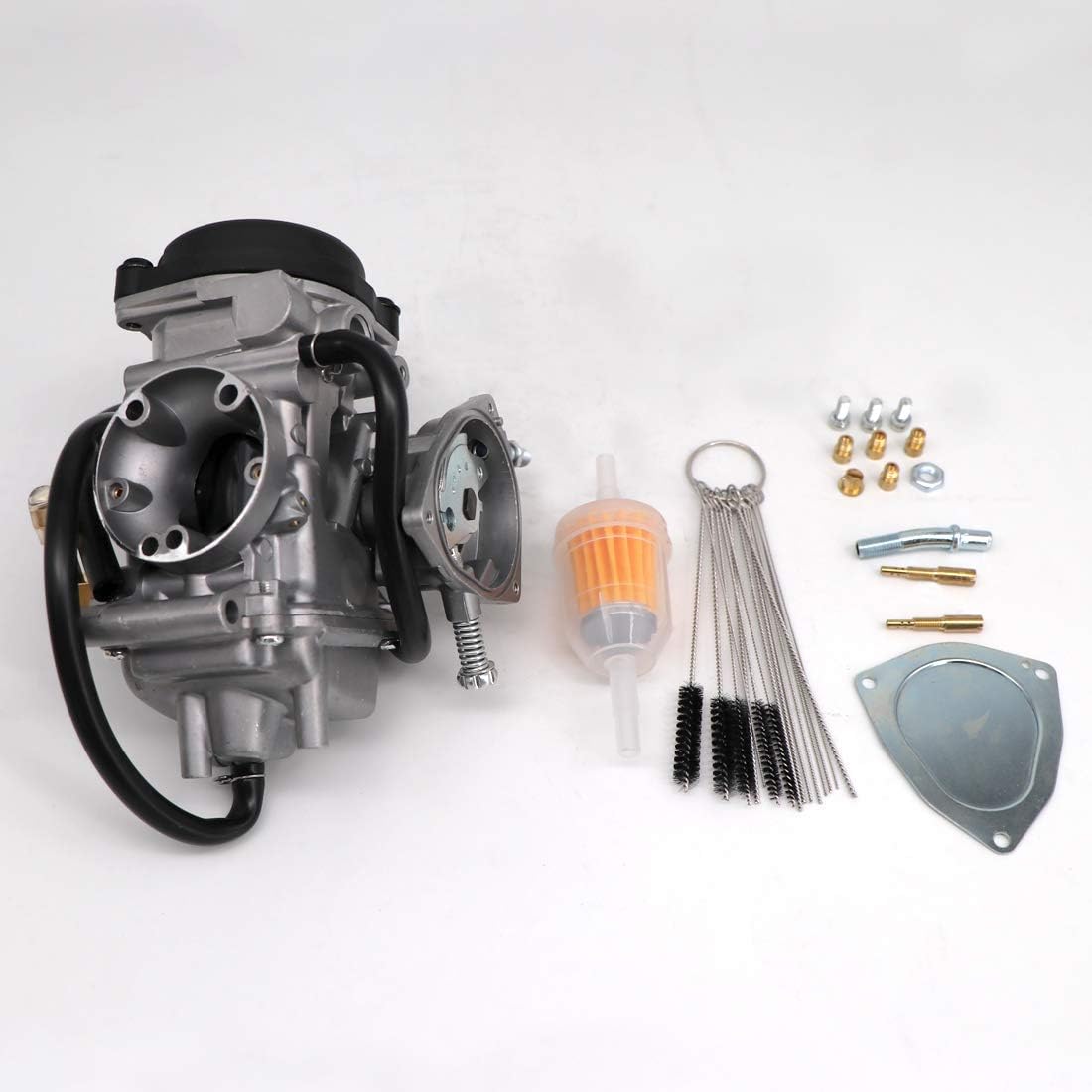 Carburetor with Filter & Carbon Dirt Jet Cleaner Tool Kit Q8640