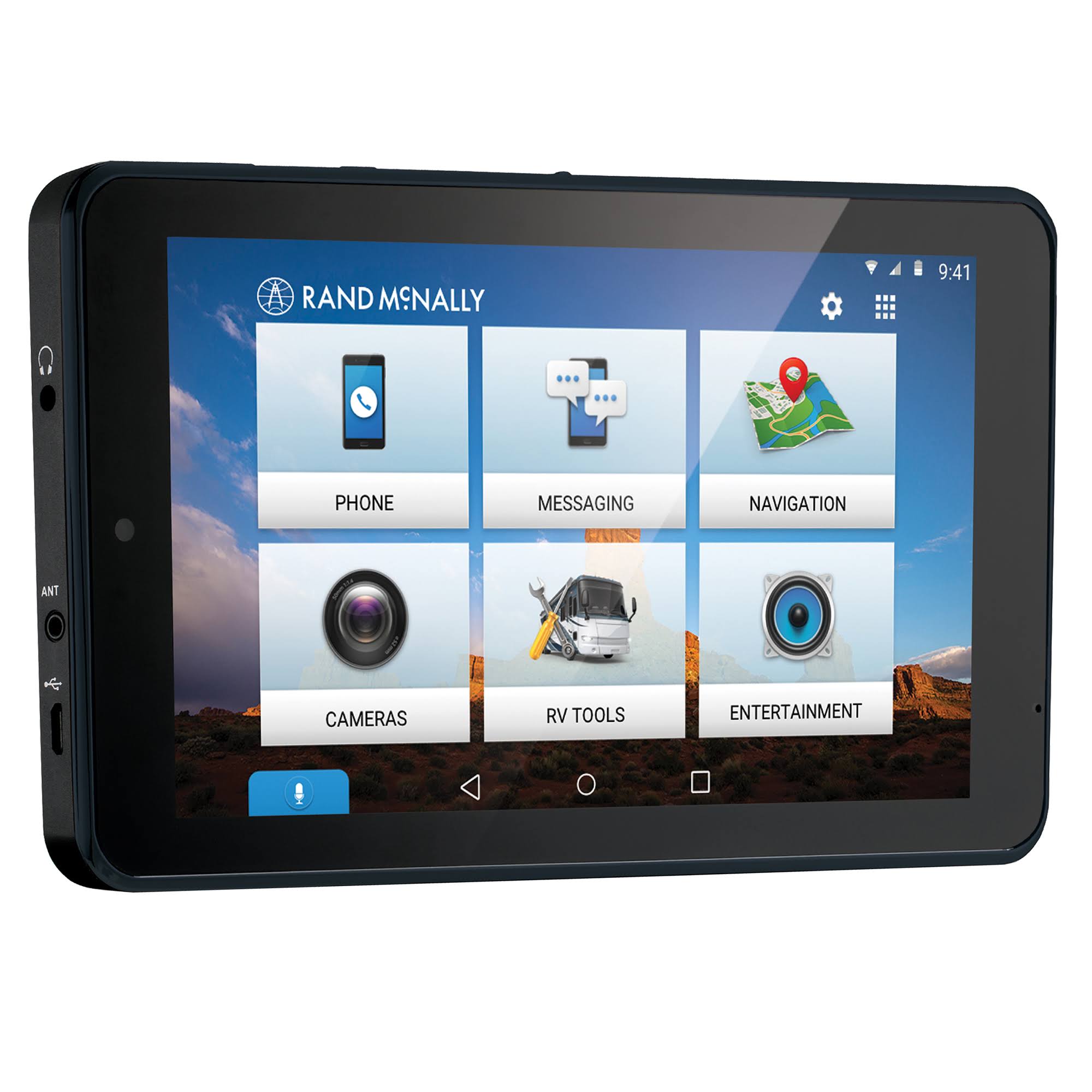 RV Tablet with Built-in Dash Cam and Lifetime Maps N612