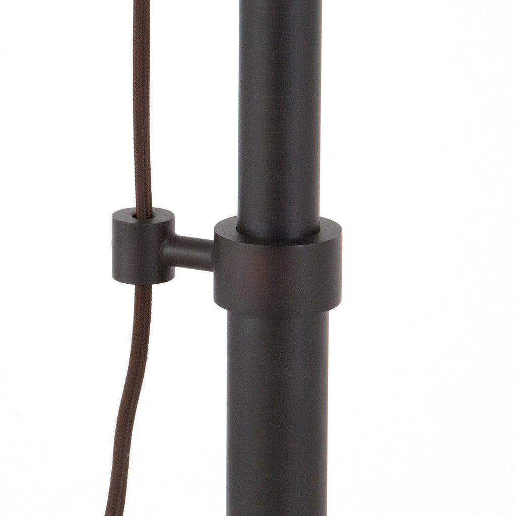 Blackened Bronze Floor Lamp with Pulley System L3580