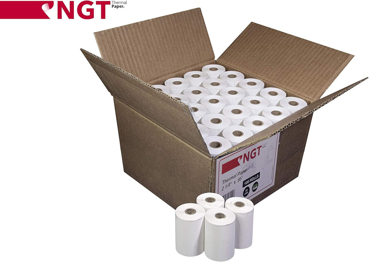 100 Rolls Non-BPA Thermal Paper for POS Machine L980938