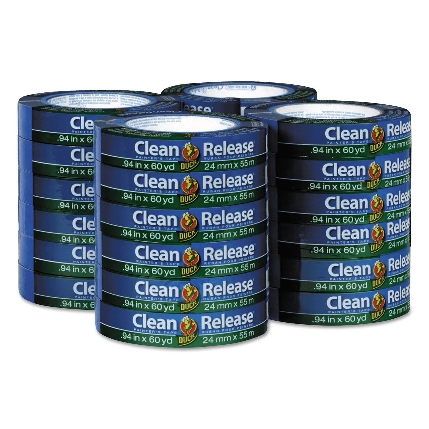 Blue Clean Release Painters Tape 24 per Pack O575