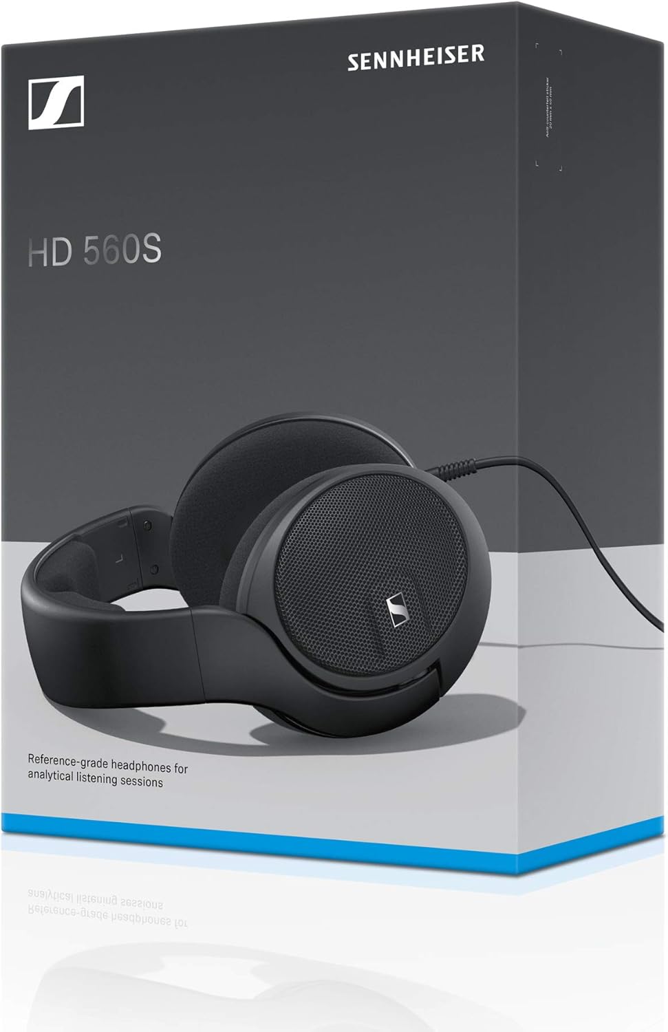 Black Over-The-Ear Open-Back Headphones R64527