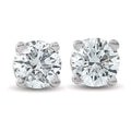 14K Yellow Gold Diamond Stud Earrings L4695