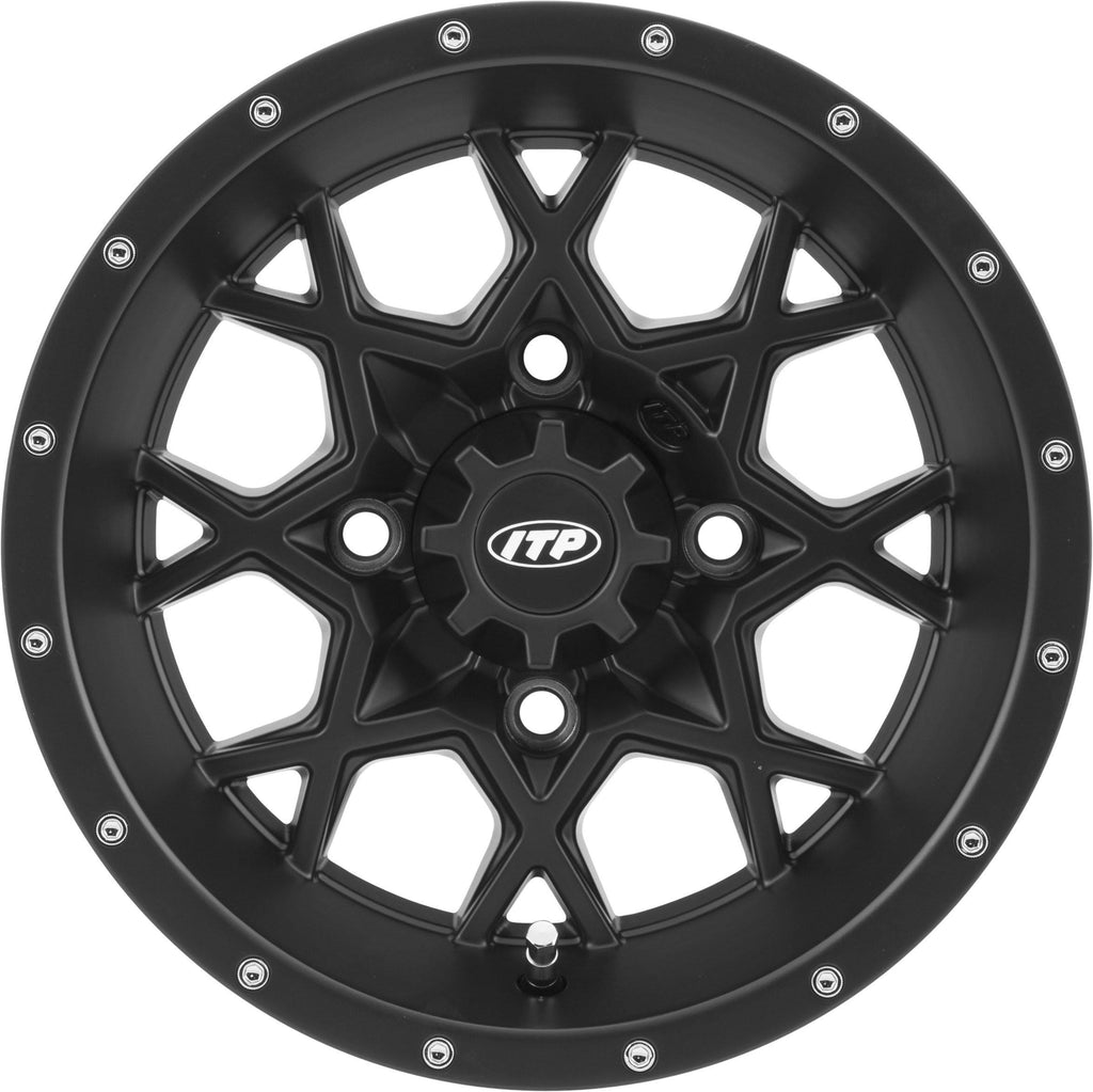 Matte Black Wheel 12x7 F16347