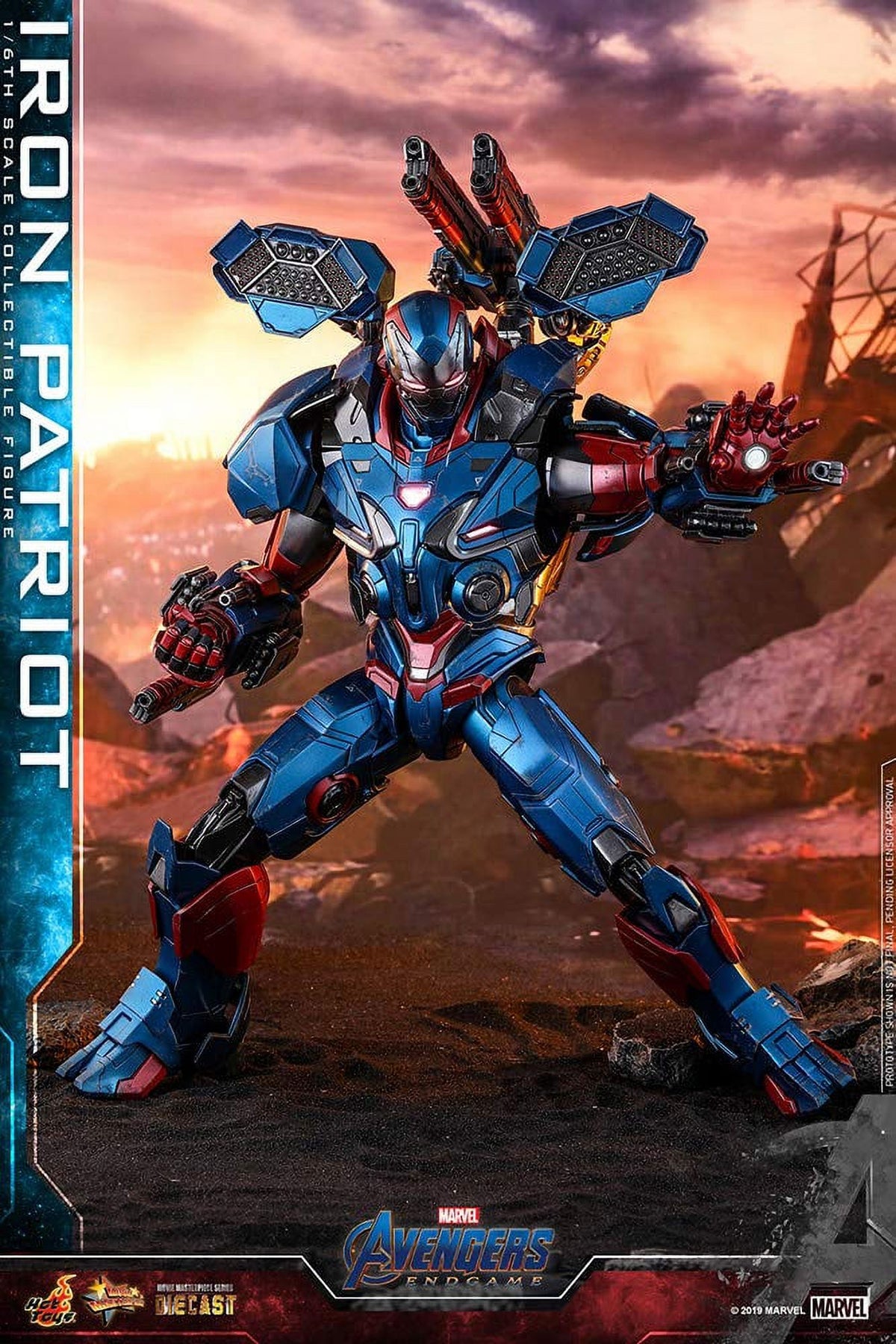 1/6 Scale Iron Patriot Figure D32975
