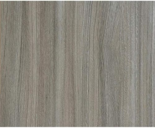 Gray Smoke Oak 3 Shelf Corner Bookcase X467681