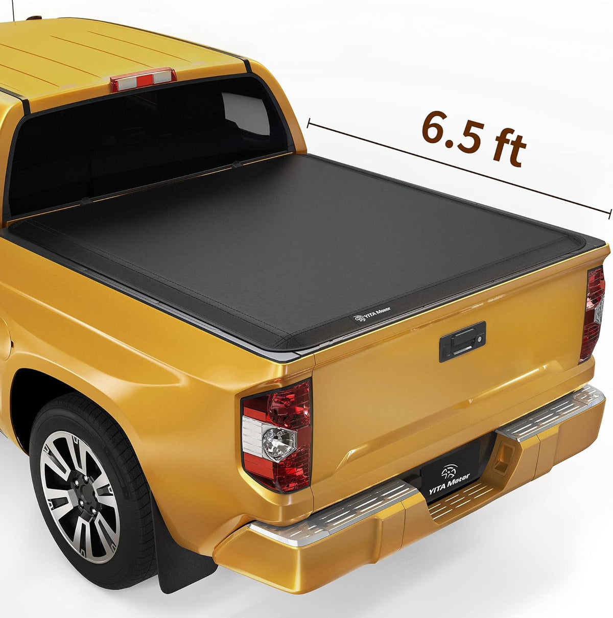 Soft Tri-fold Truck Bed Tonneau Cover for 6.5 ft Bed N671043