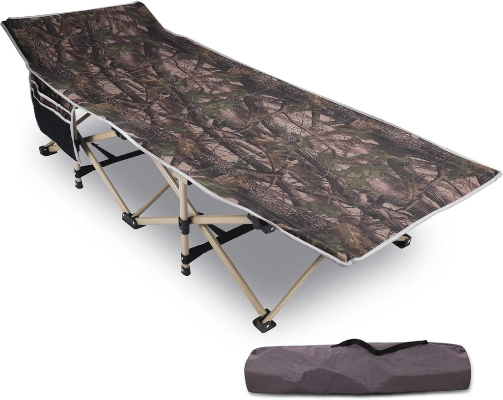 Blue Folding Camping Cot A867