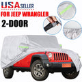 Silver Waterproof Full Car Cover for Jeep Wrangler 2 Door Z94656
