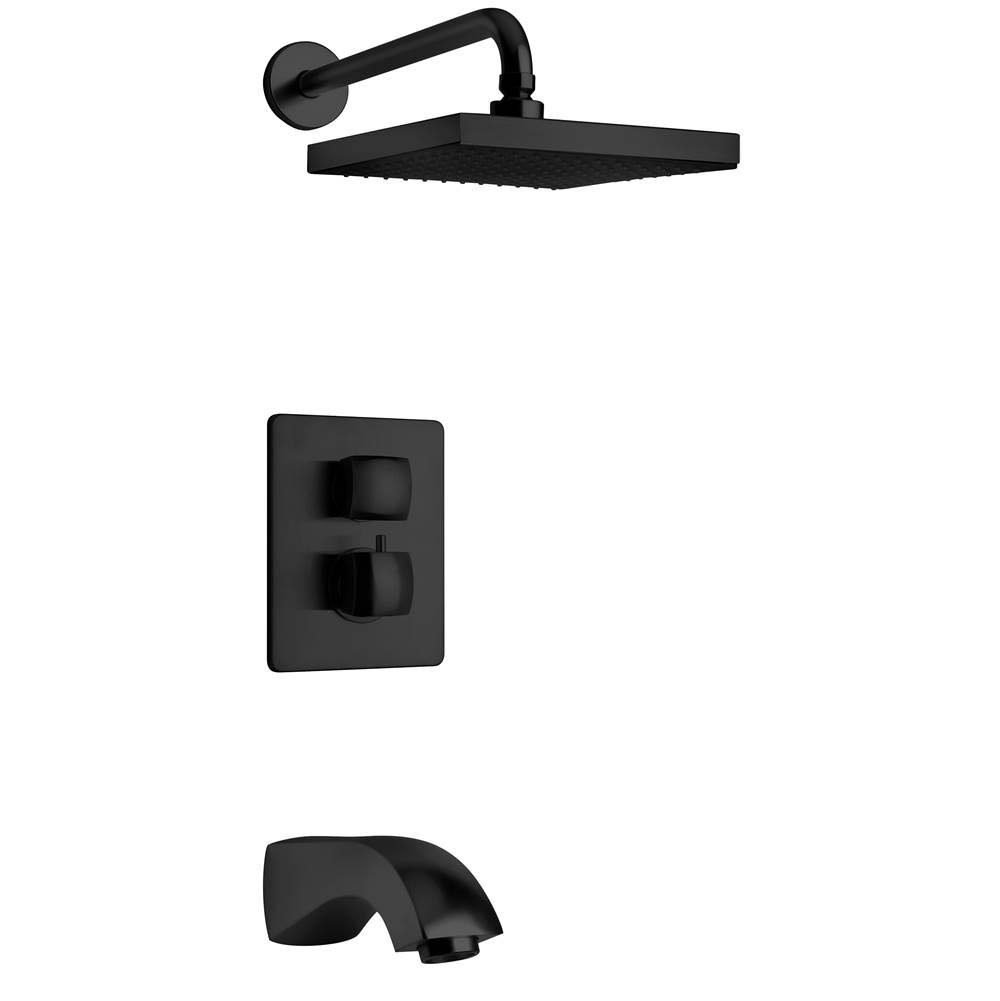 Brushed Nickel 2-Handle Tub and Shower Faucet R2120