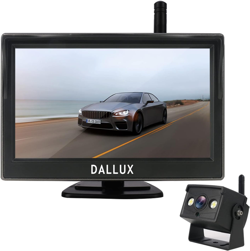 5 Inch Monitor 1080P Front/Rear View Adjustable Camera Pack of 2 V49873