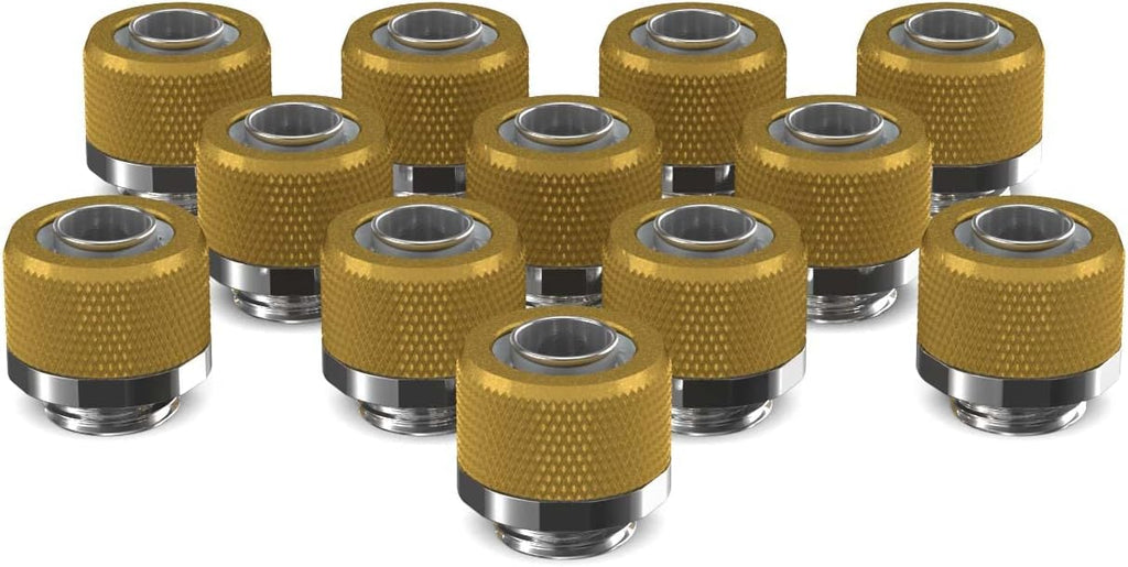 3/8in. x 1/2in. Compression Fitting 12 Pack Candy Purple E19358