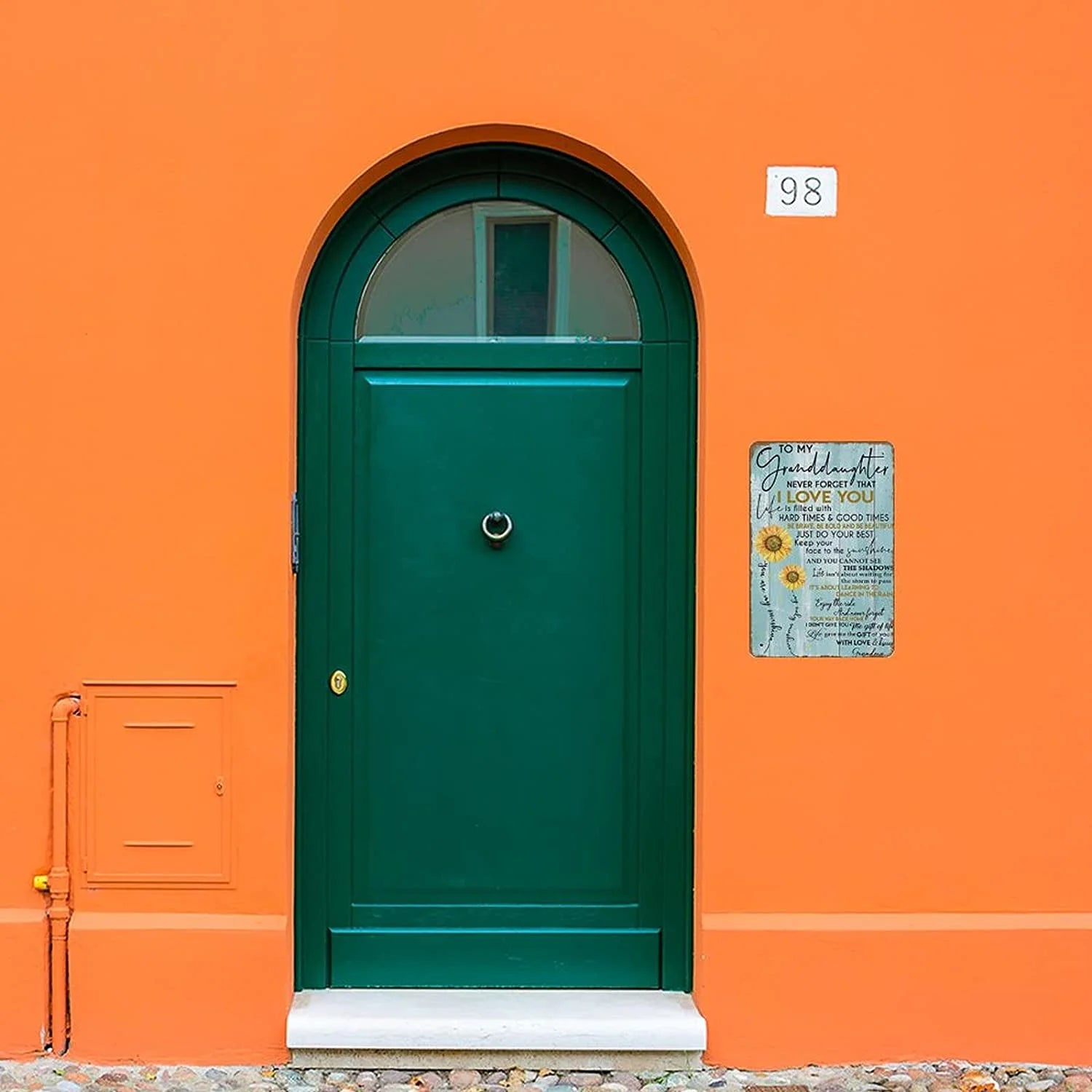 Vintage Metal Sign Wall Decor 8"x12" N115887