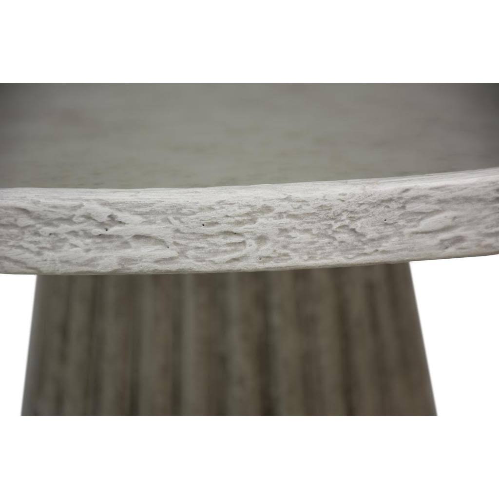 Antique White Side Table K22615