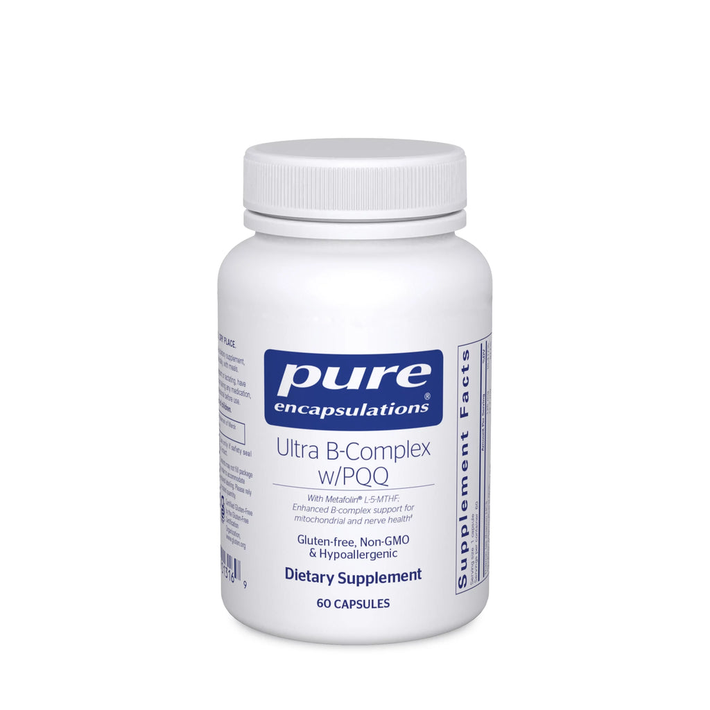 Vitamin B Supplement with PQQ, 60 Capsules R1024