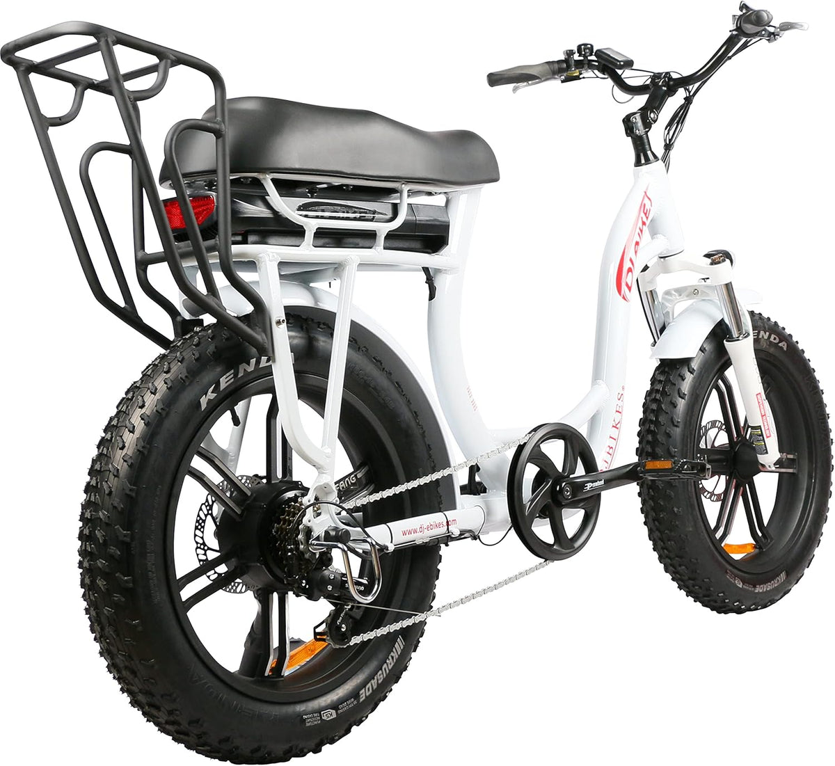 Pearl White 750W 48V 13Ah Electric Bicycle L696581