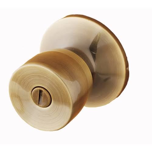 Polished Brass Steel Privacy Lockset M516445