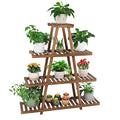 4 Tier Wood Plant Stand L49710