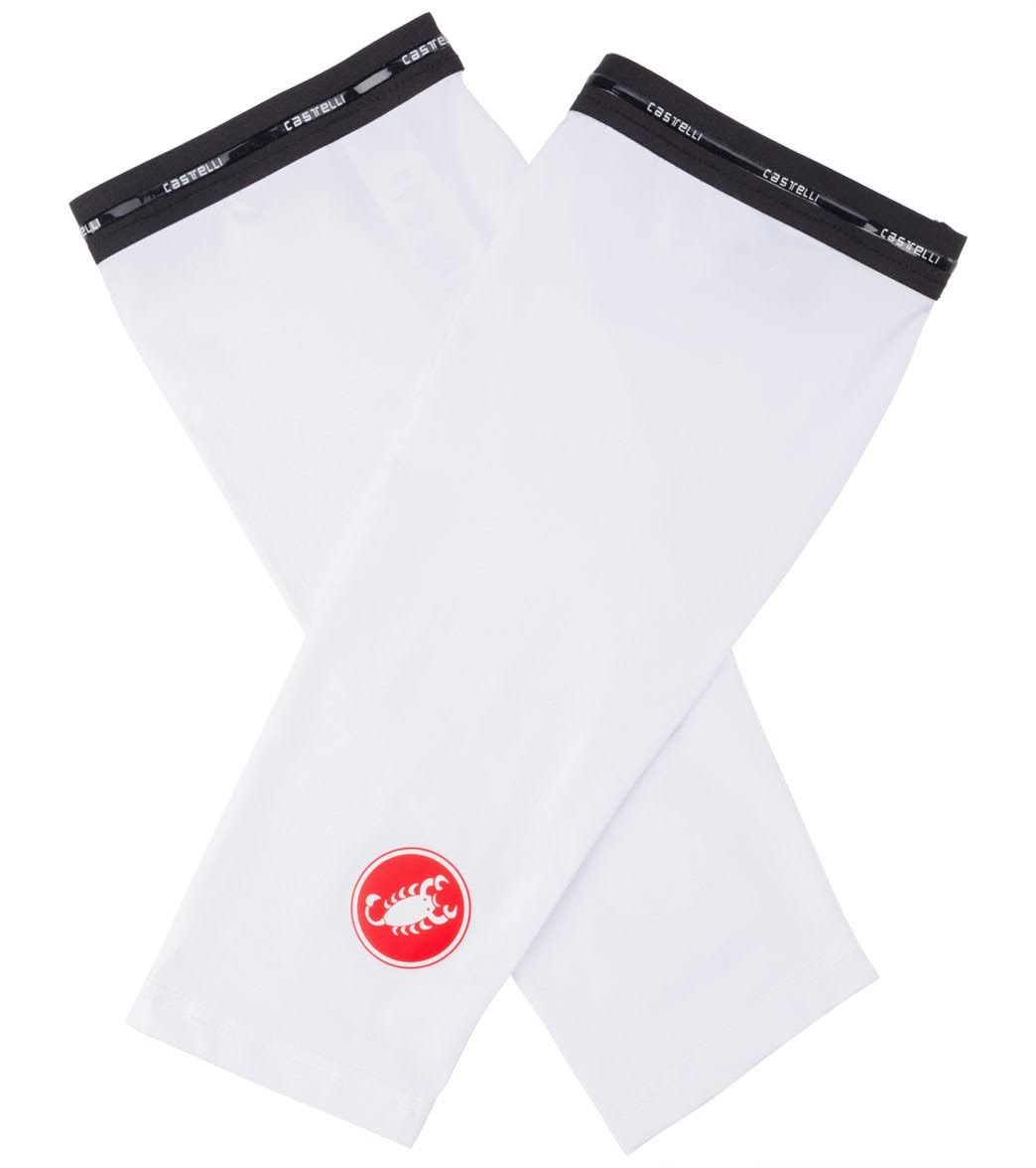 White UPF 50+ Light Knee Sleeves X646