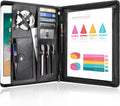 Faux Leather Portfolio Folder with YKK Zipper R308