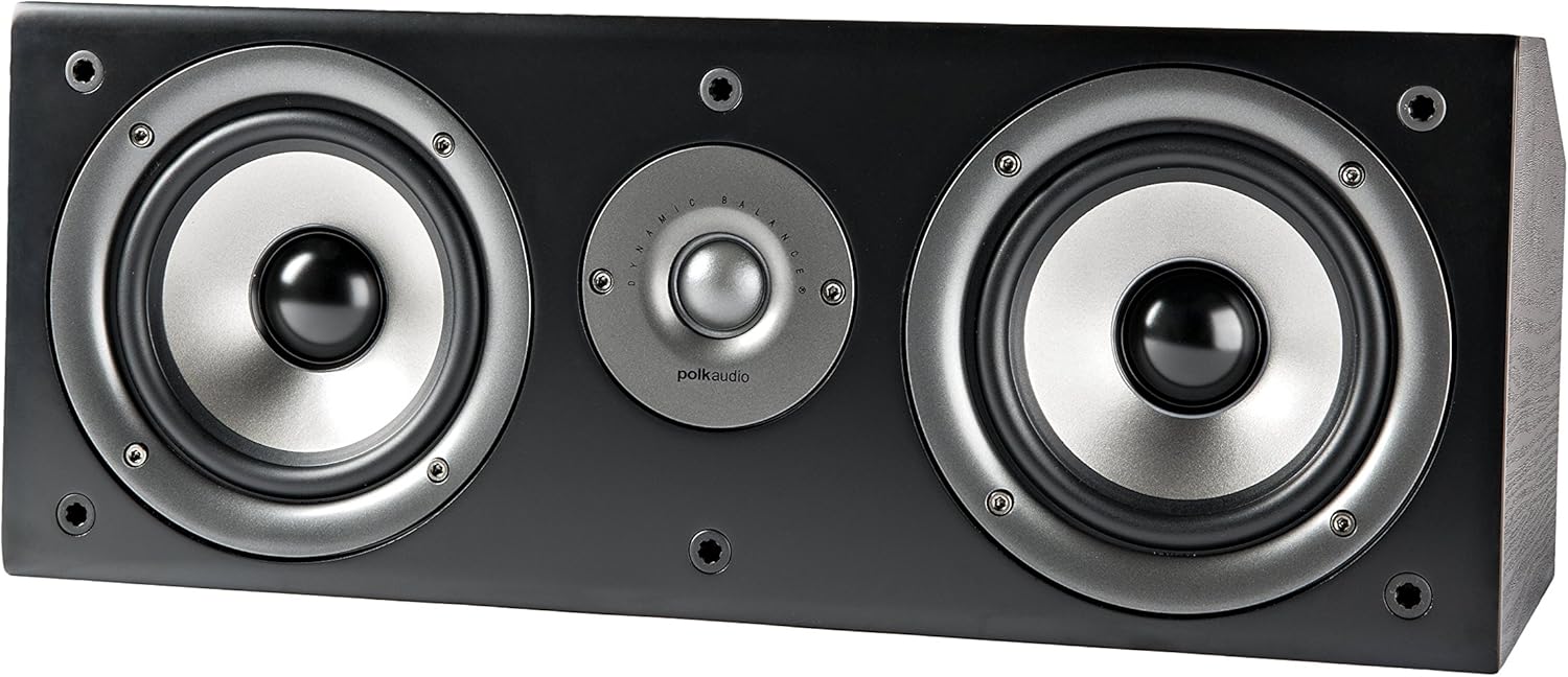 Compact Center Channel Speaker, Midnight Black H5926