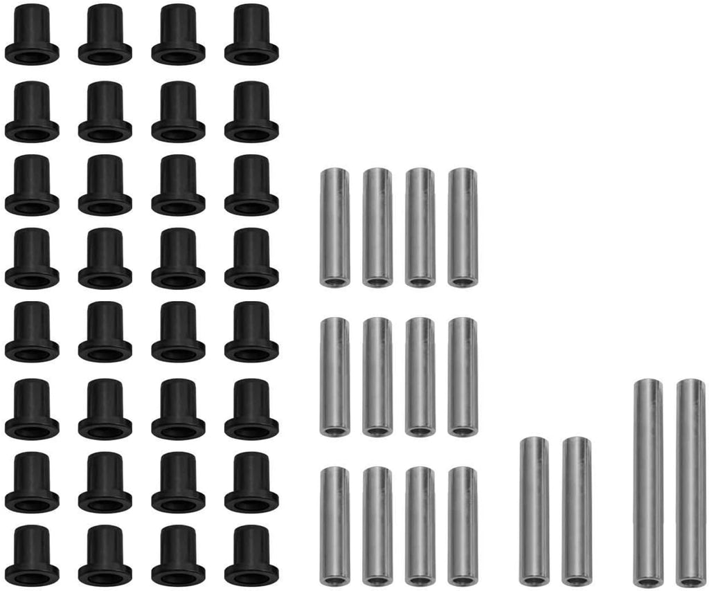 Heavy Duty HDPE A-Arm Bushings Kit Complete Set of Front and Rear Bushings V24112