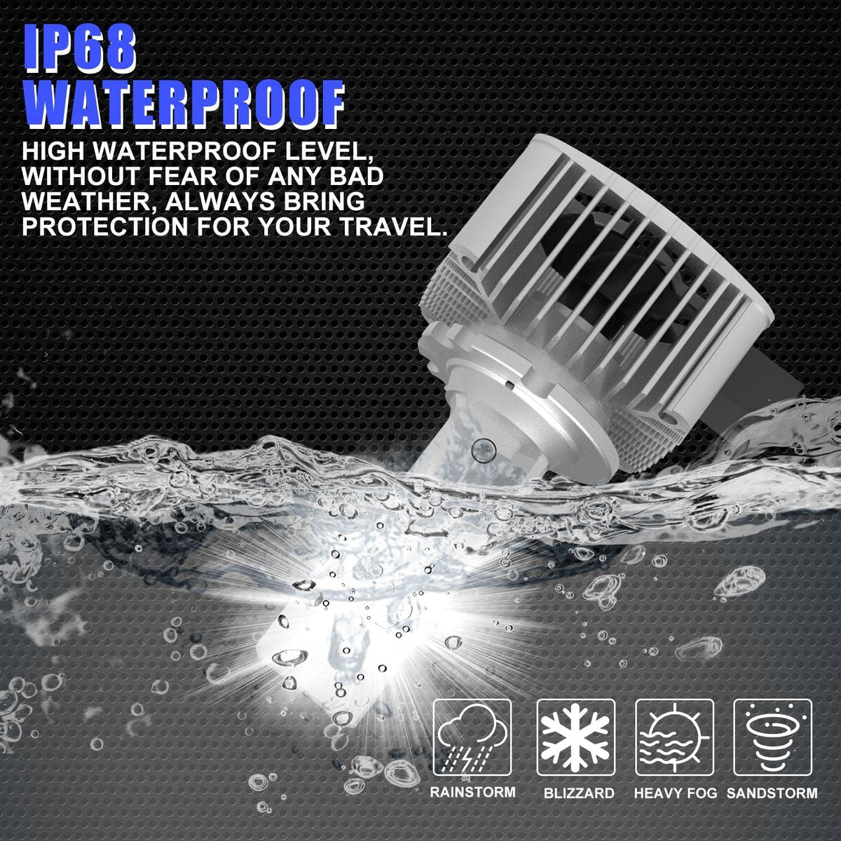 D1S D1R D1C LED Headlight Bulb Conversion Kit 90W 6000K Bright White 38000LM Canbus Error Free Plug and Play Replacement Xenon Bulbs Pack of 2 M269