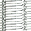 20 Pairs Stainless Steel Cable Railing Hardware Kit T197
