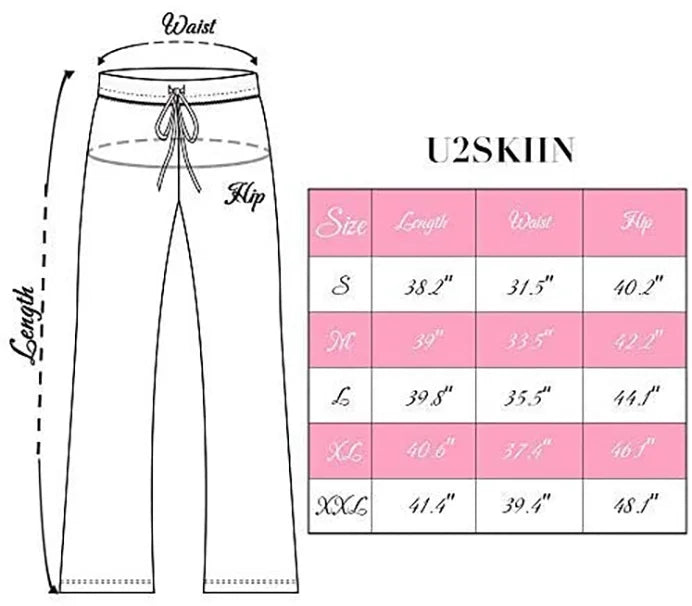 2 Pack Pajama Pants, Soft Lightweight Sleep Pj Bottoms, Black/Light Grey Mel, L S3848