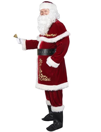 12pcs Deluxe Santa Claus Costume M330