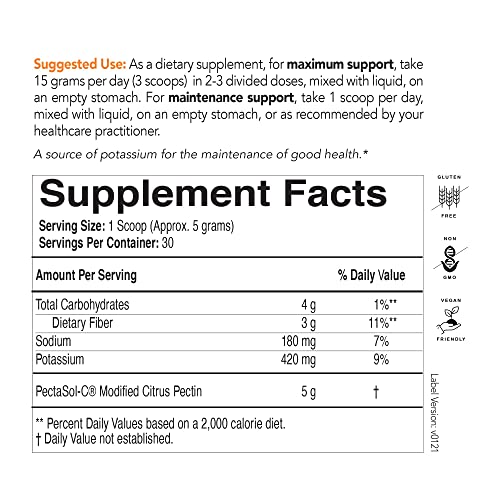 Modified Citrus Pectin Powder - 454 Grams H270