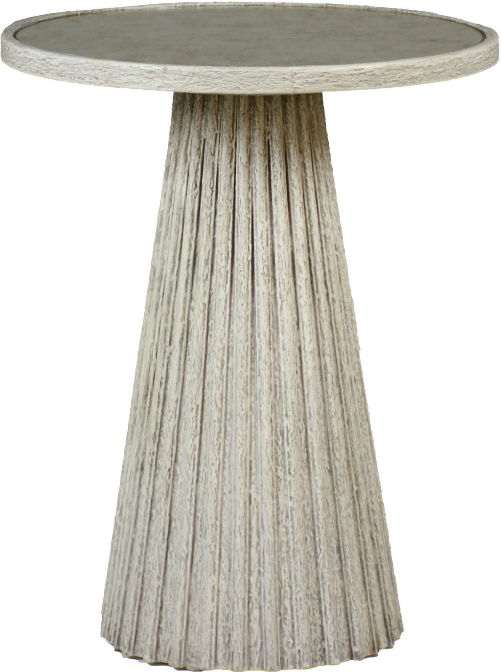 Antique White Side Table K22615