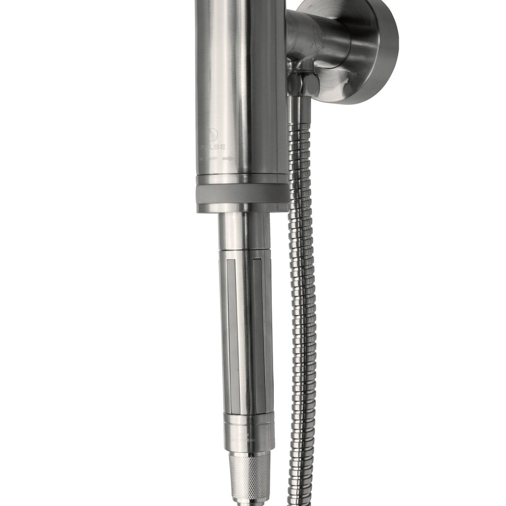 Brushed-Nickel Shower System N67438