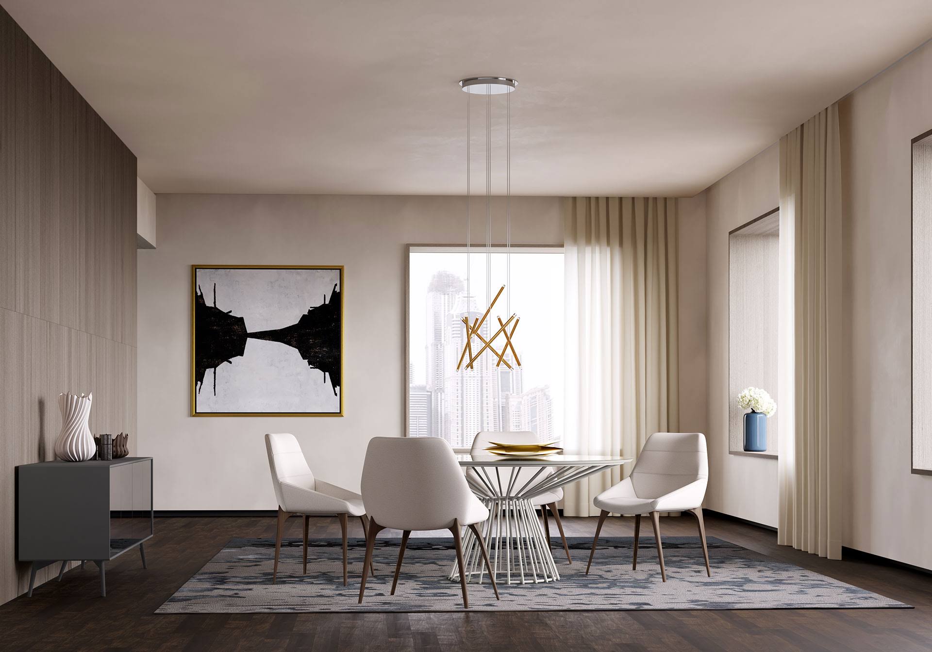 White Sand Dining Chair O85308