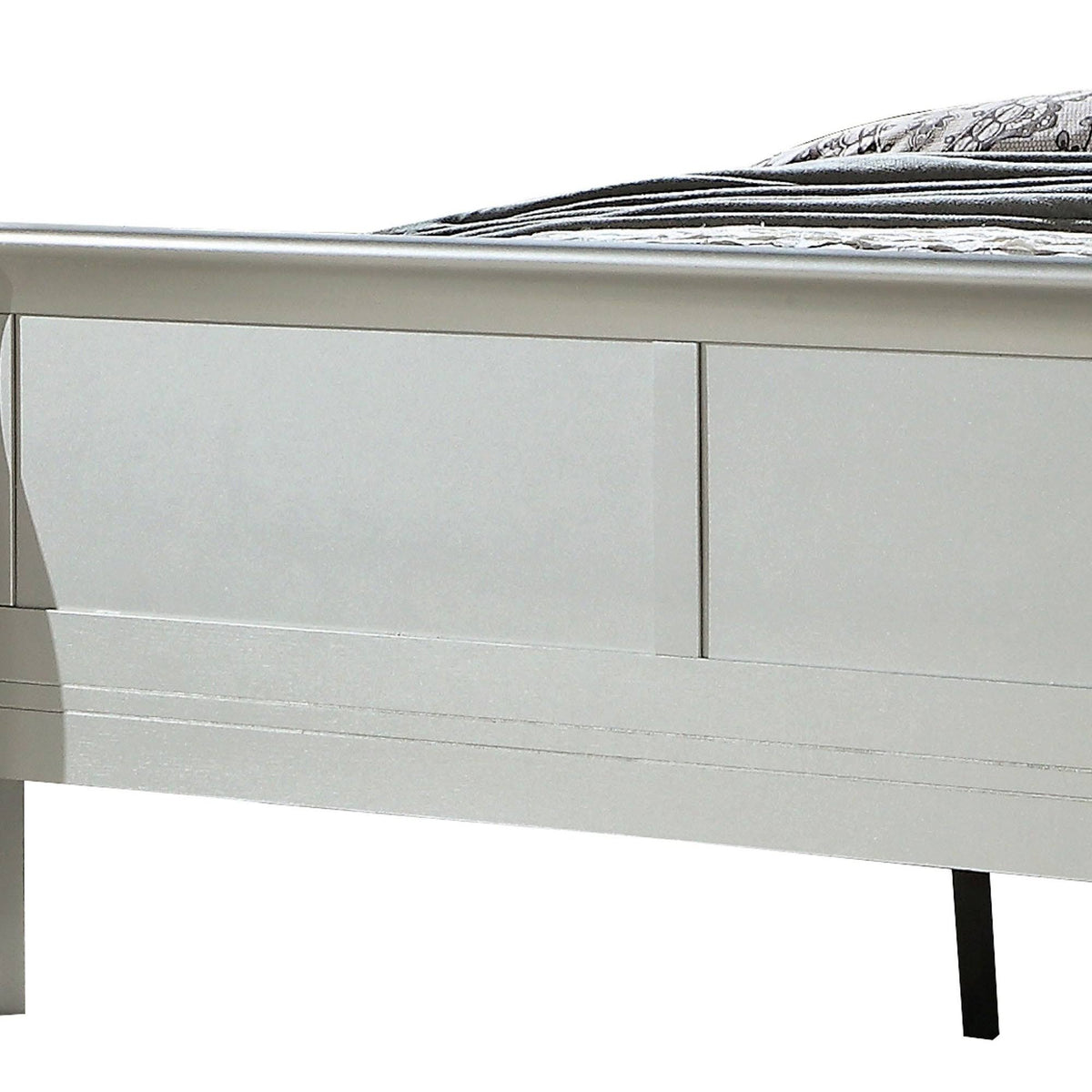 Silver Full Size Bed U141