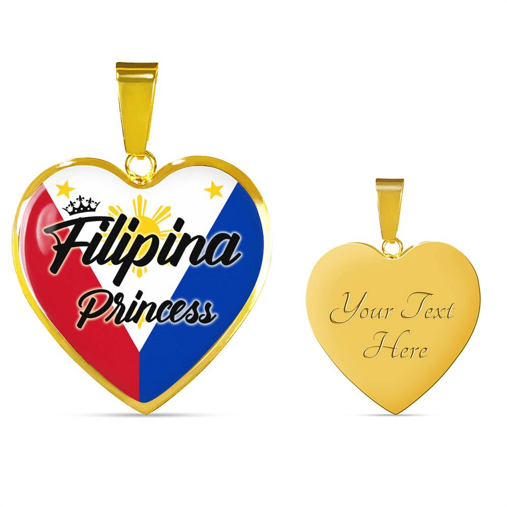 Stainless Steel or 18k Gold Heart Pendant Necklace S3516