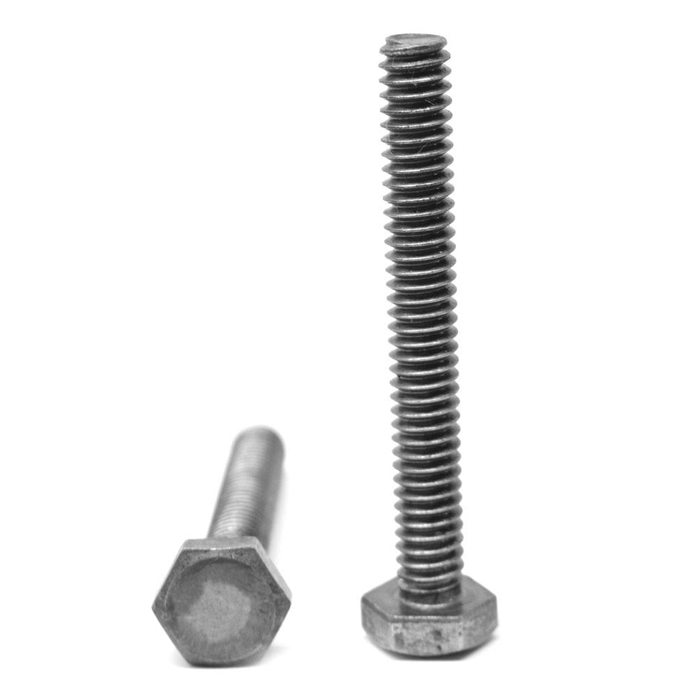 1/2x22-13 x 5 1/2x22 Coarse Thread A307 Grade A Hex Bolt Low Carbon Steel Plain Finish W159237
