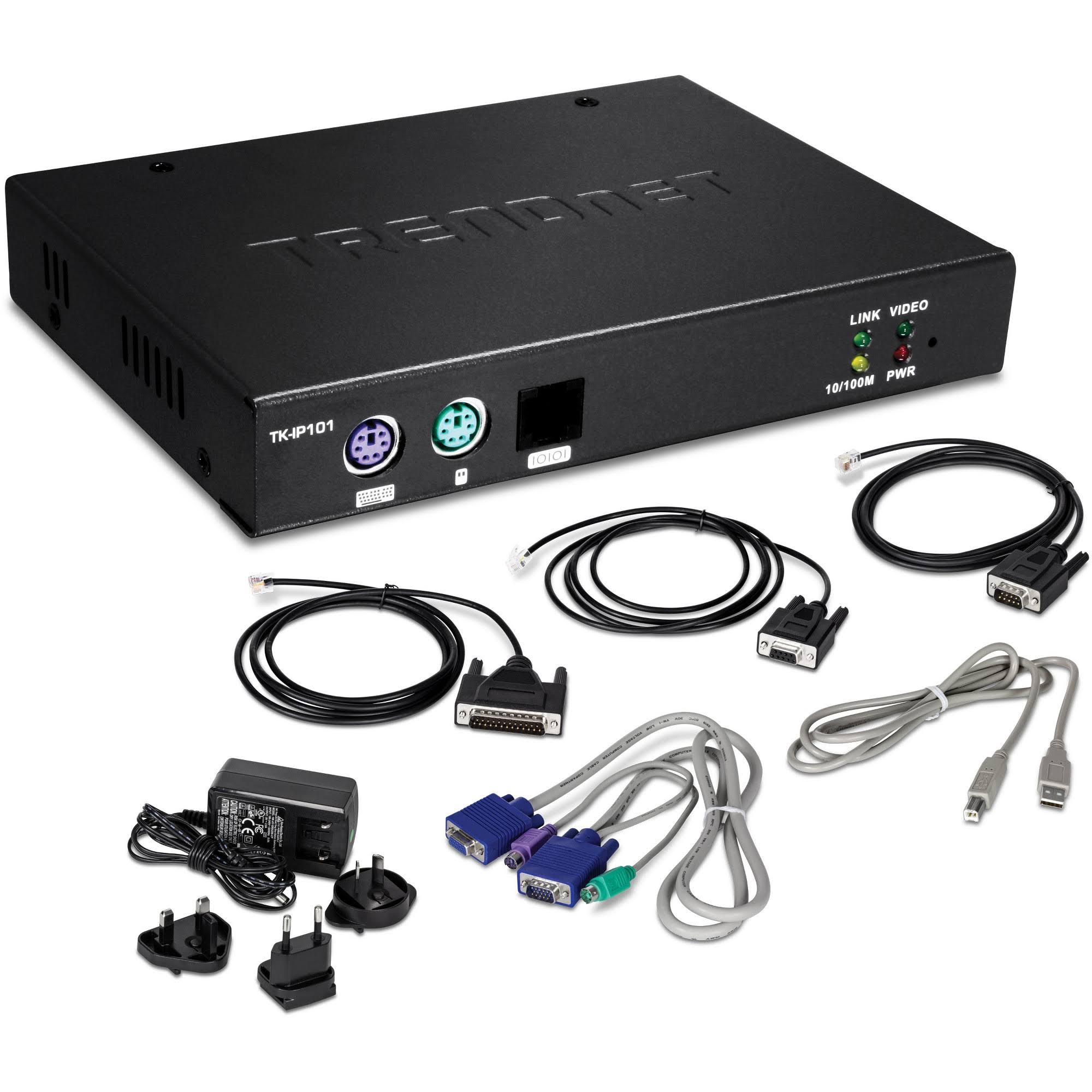 1 Port KVM Switch Over IP S8058