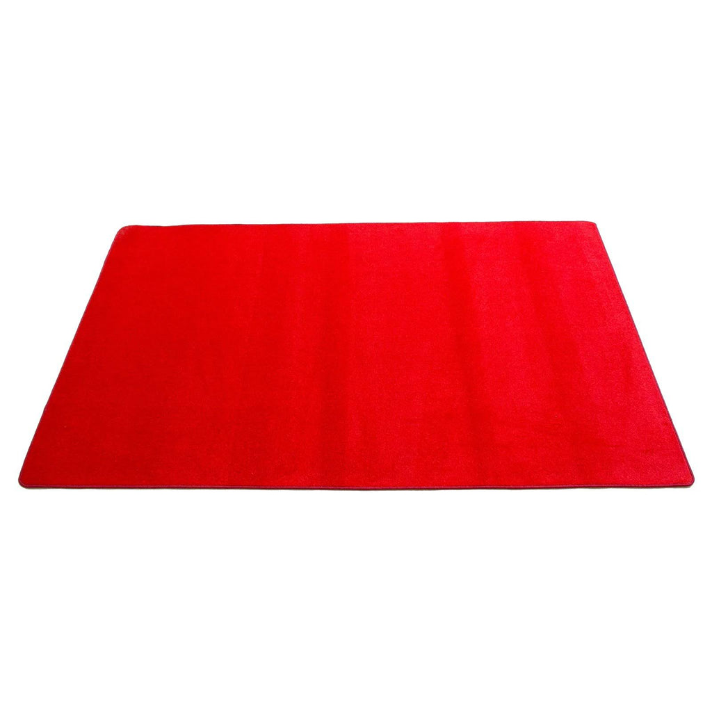 Red Round Carpet D42586