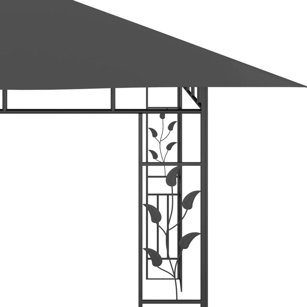 Canopy Patio Net 13.1'x9.8'x9' Mosquito Net with Sun Canopy Party Tent O7914