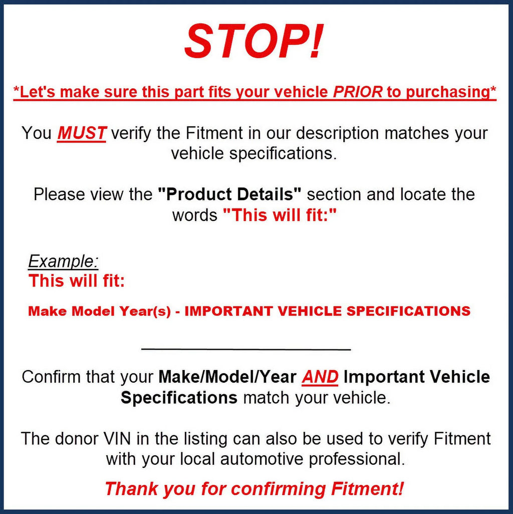 Pre-Owned Subaru Legacy Ascent Dash Backup Integrated Control Module OEM A56196