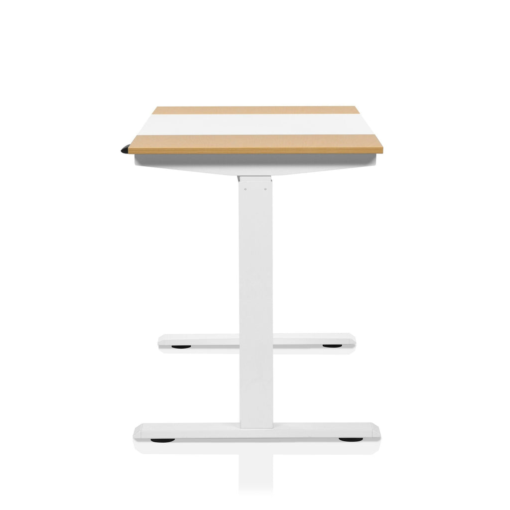 Black and White 47-Inch Desk and Chair Set A636