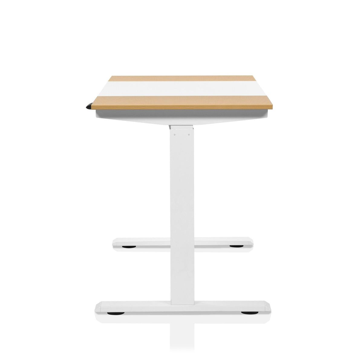 Black and White 47-Inch Desk and Chair Set A636