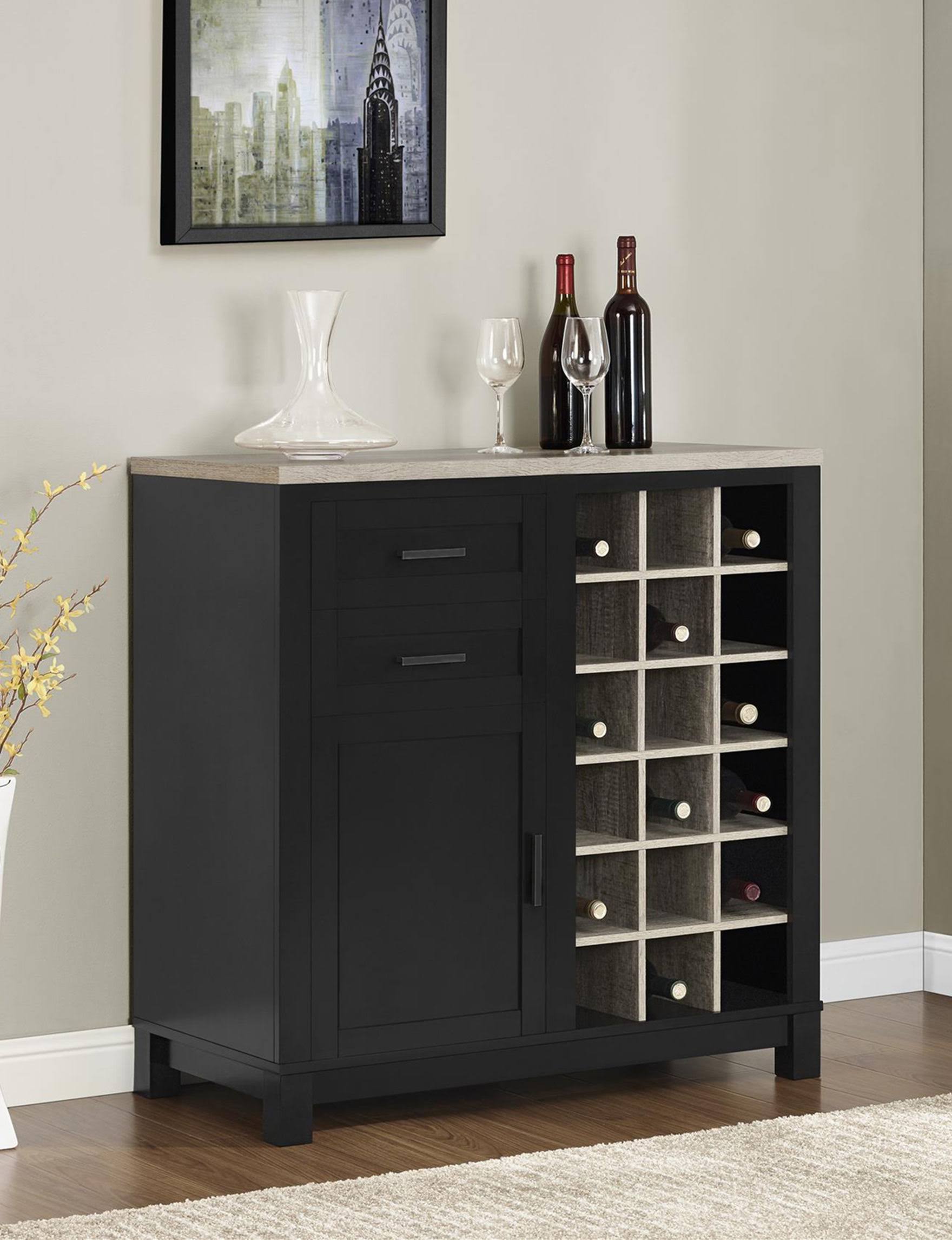 Black Bar Cabinet N945